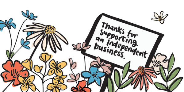 Thanks for supporting an independent candle business