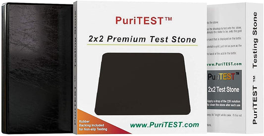 PuriTEST 3''x6'' Scratch Touch Stone Gold Silver Acid Test Kit 10K 14K – GOLD  TESTING EQUIPMENT