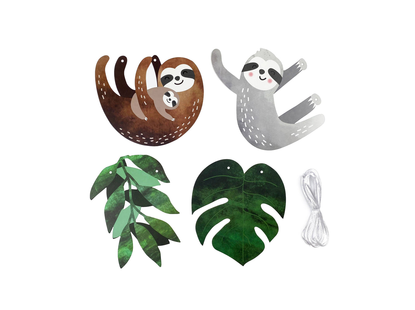 Sloth Banner Charms – YourPartyBox.com
