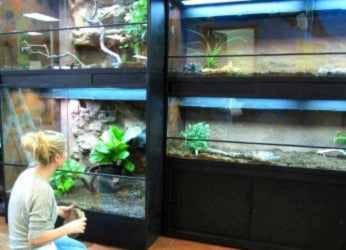 Reptile Enclosures Retail Animal Display by DAS Aquariums