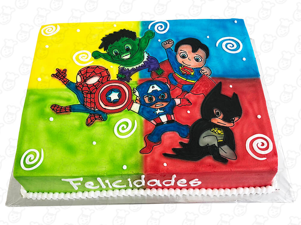 Superheroes – Panaderia y Pasteleria Gama . de .