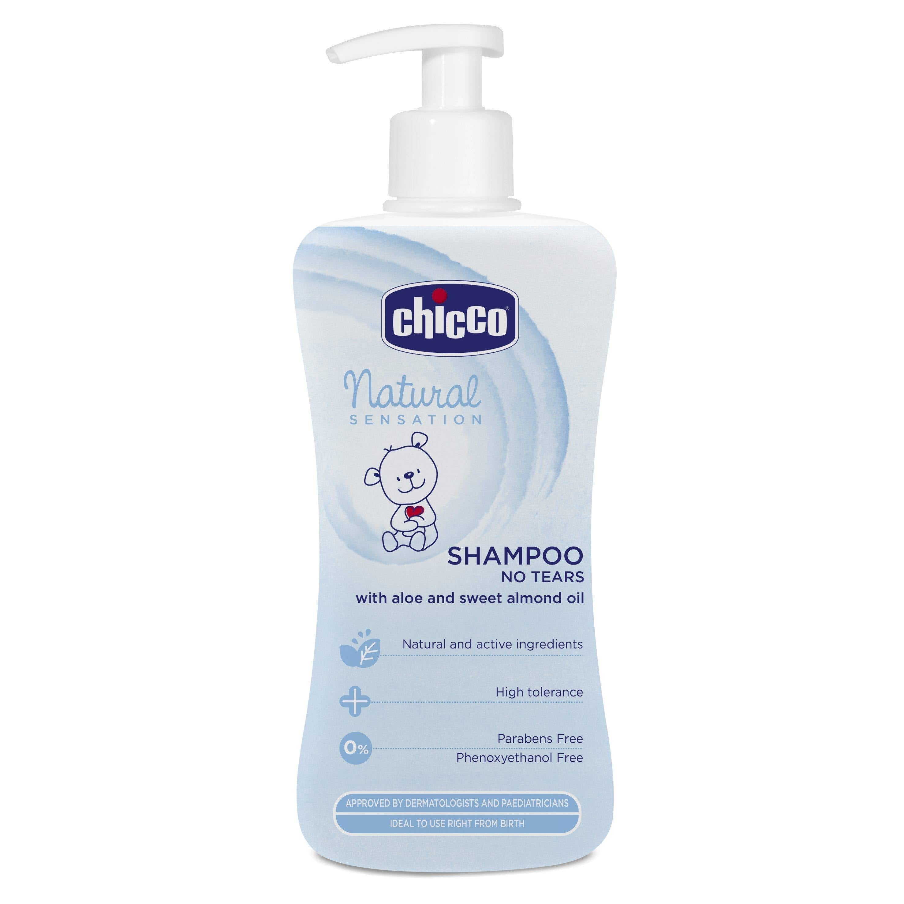 Chicco Shampoo Nat Sens 300Ml Intl - Momeaze