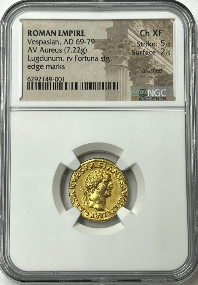 Roman Republic 211-208 BC Jupiter Silver Victoriatus NGC CHMS Fine