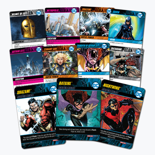  Cyrptozoic Entertainment DC Deck-Building Game: Teen Titans :  Toys & Games