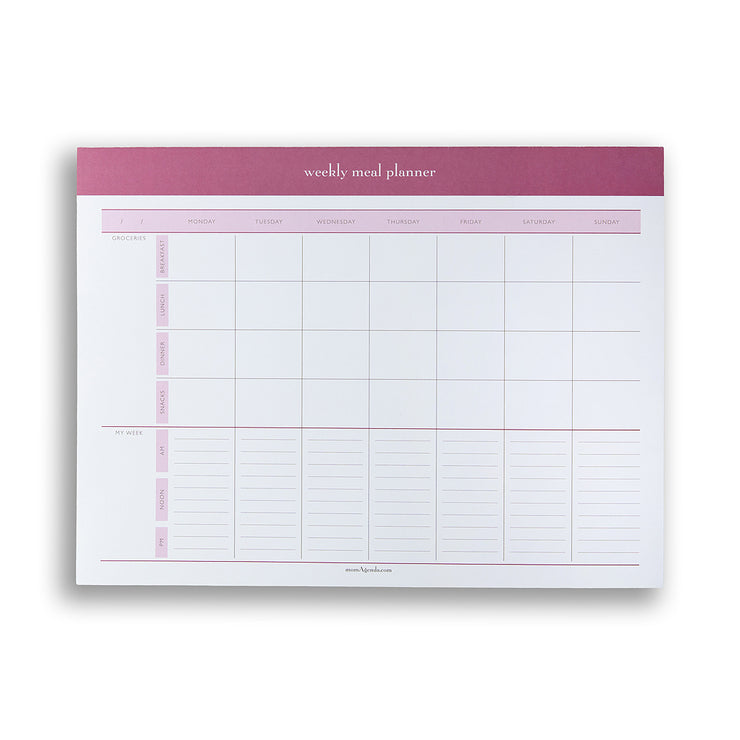 meal planner pad