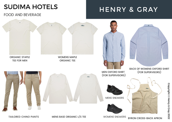 Developing Sustainable and Unique Uniforms for Sudima Kaikoura: A Case Study by Henry & Gray