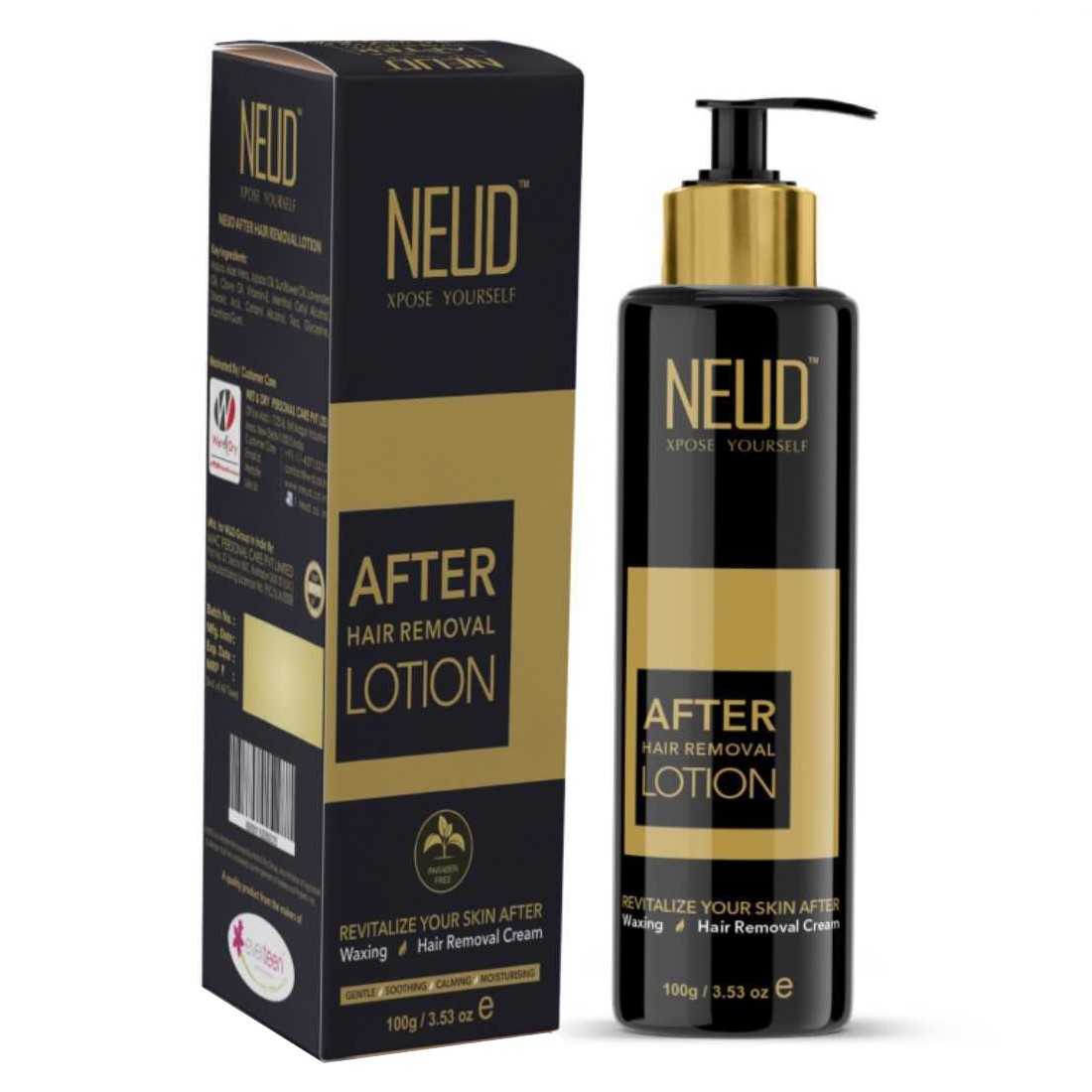 Buy NEUD Natural Hair Inhibitor Lotion For Reduction of Unwanted Body and  Facial Hair in Men and Women  1 Pack 80g Online at Low Prices in India   Amazonin