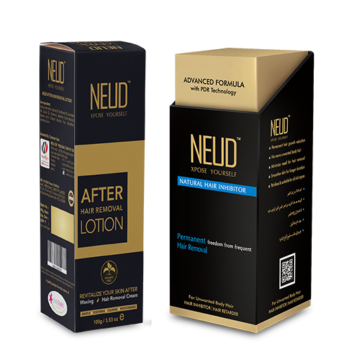 NEUD Natural Hair Inhibitor for Men  Women  2 Packs 80 gm each  JioMart