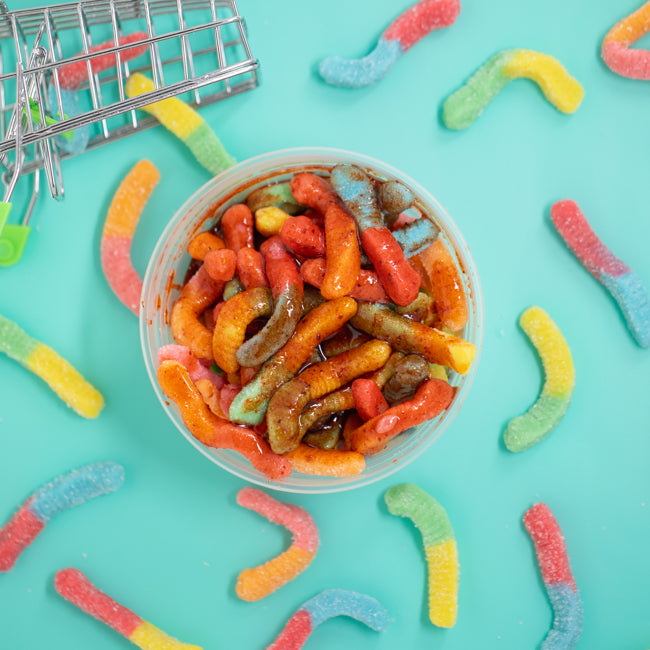 Chamoy Sour Worms - yaboychamoy product image