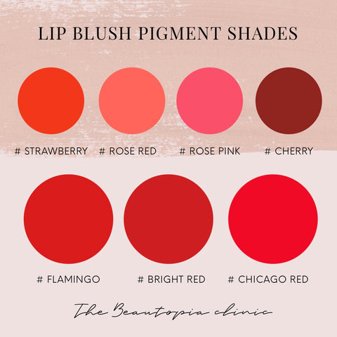 lips colour, lip brush pigment