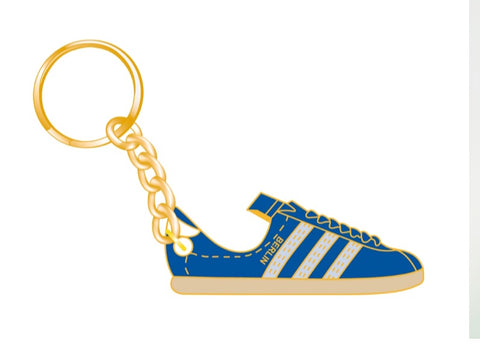 adidas trainer keyring