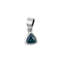 Thumbnail for May Emerald Birthstone Necklace Sterling Silver