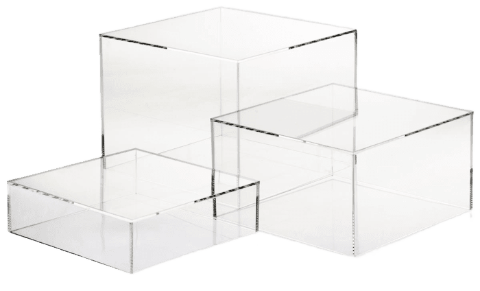 Clear Acrylic Boxes Floral Props And Design