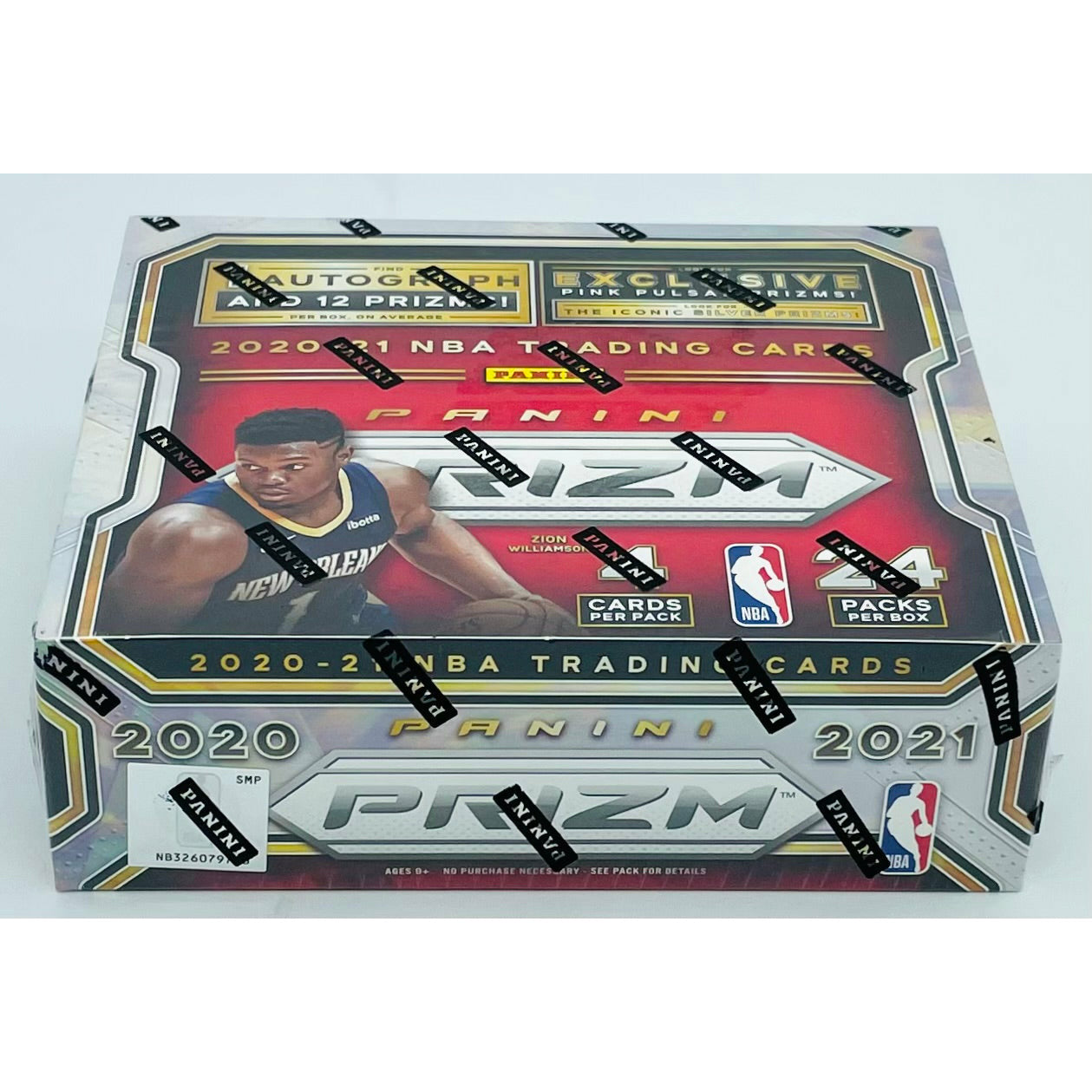 2020/2021 Panini Prizm NBA Basketball Retail Box - 24 Packs of 4