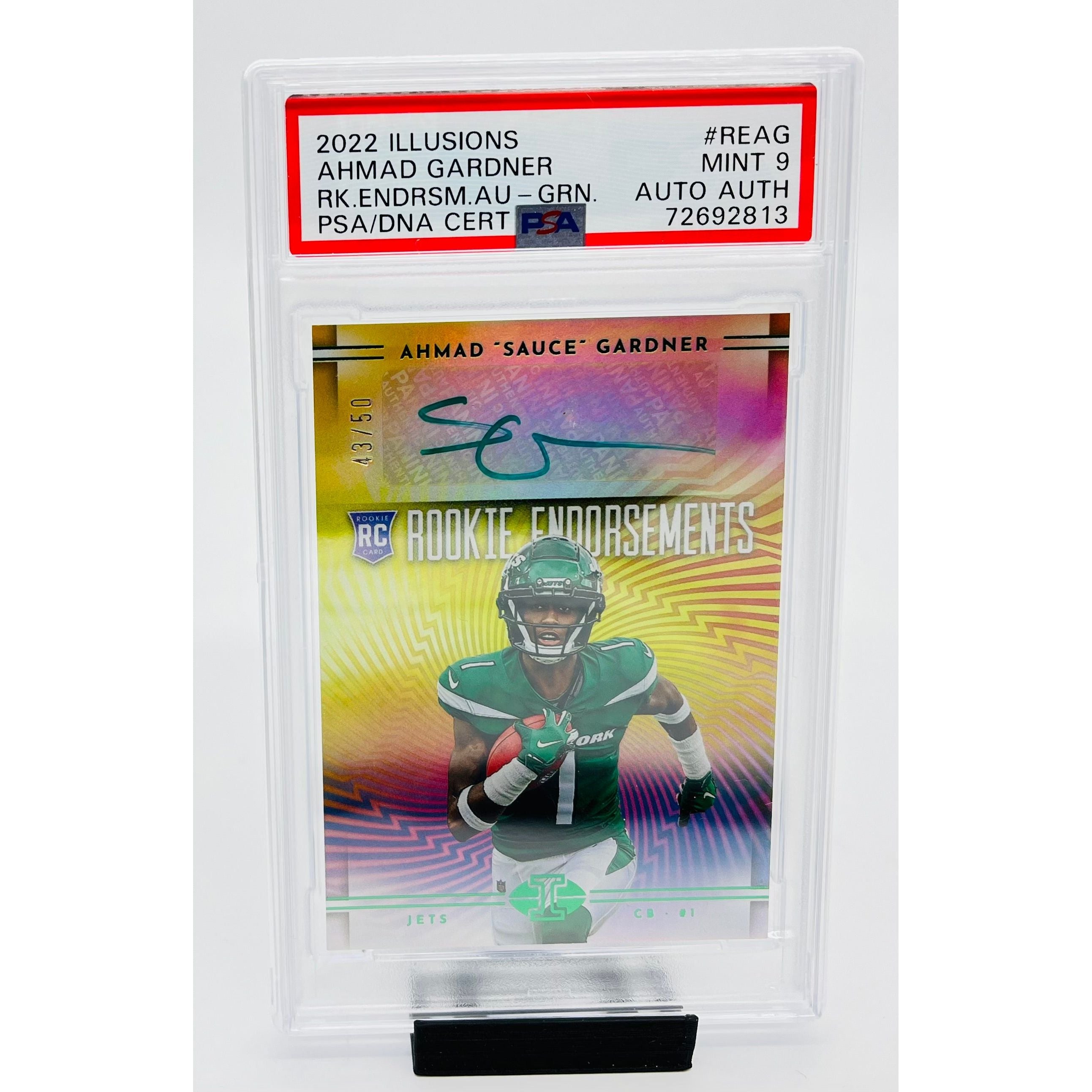 Ahmad "Sauce" Gardner 2022 Panini Playbook ROOKIE