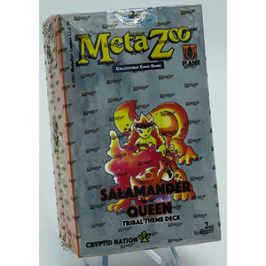 MetaZoo Cryptid Nation Tribal Theme Deck 2nd Edition Salamander Queen Sealed NEW
