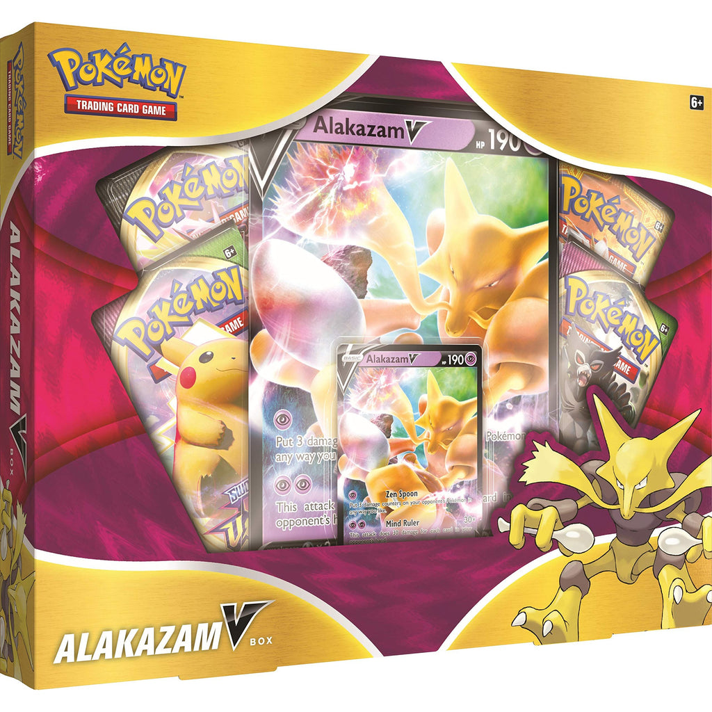 Box Pokemon - Alakazam EX 151 - Pokémon TCG Escala Miniaturas by Mão na  Roda 4x4