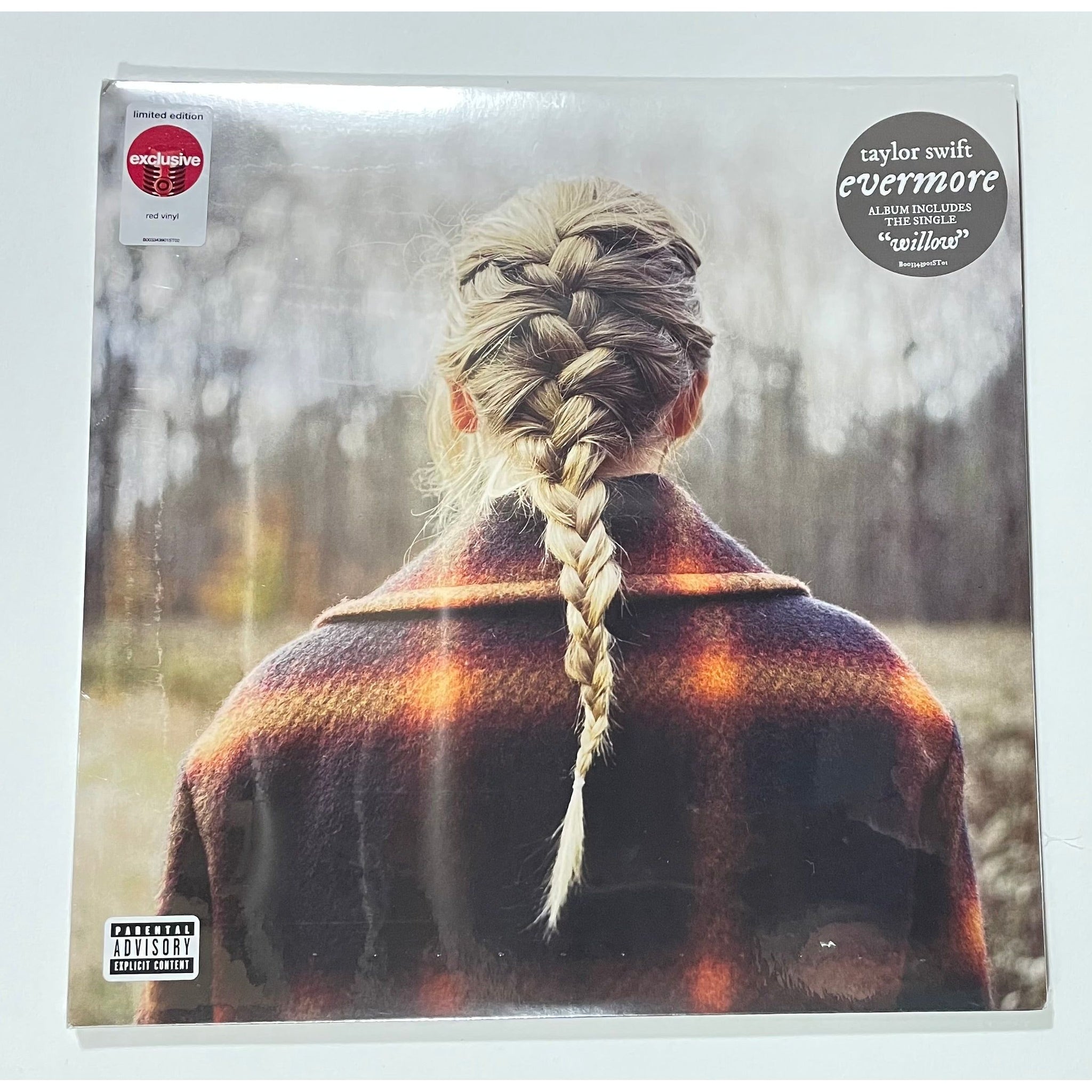 Taylor Swift Evermore Vinyl Album Limited Edition Exclusive Red Vinyl