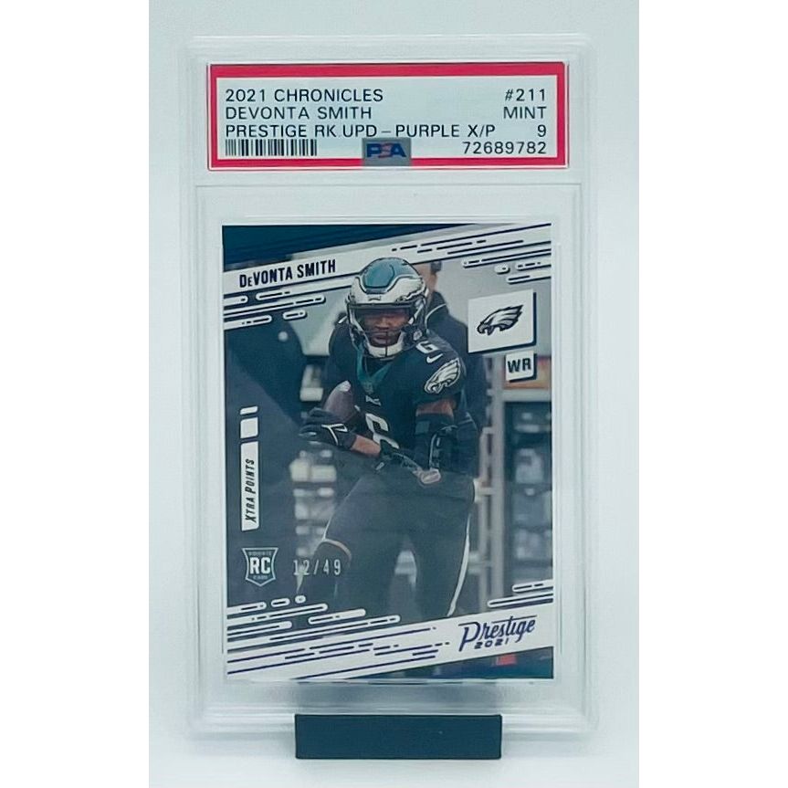 2021 Panini Chronicles Prestige DeVonta Smith RC Philadelphia Eagles #211  Rookie