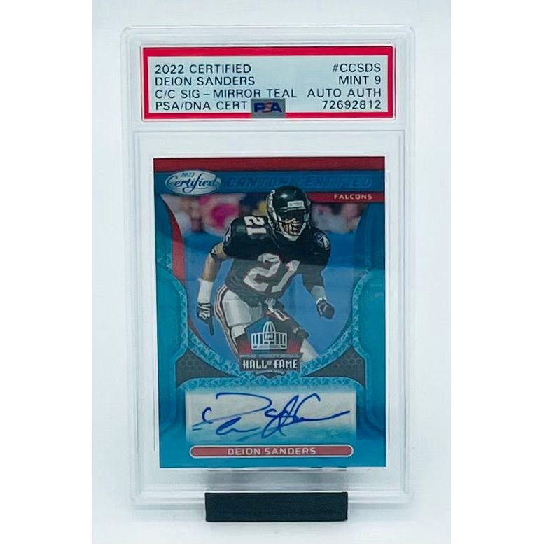 2019 Panini Contenders Optic Miles Sanders Rookie Holo Auto PSA 9 Mint