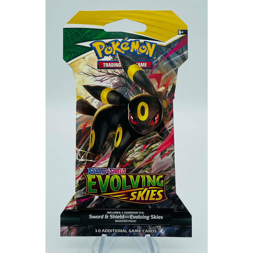 Pokemon: Sword and Shield- Evolving Skies Booster – 10 Cards per pack –  Comics-N-Stuff