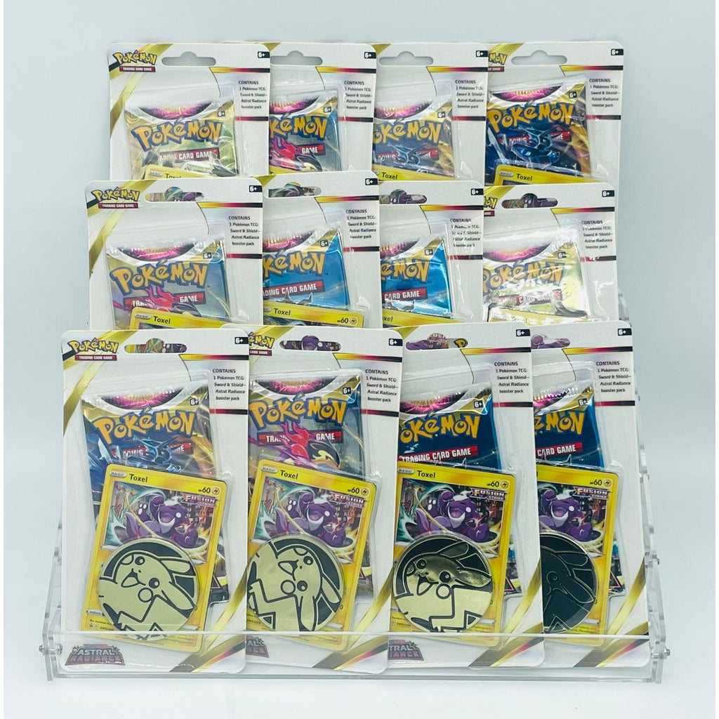 Triple Pack Pokémon Estrelas Radiantes - Toxel - Pokémon TCG Escala  Miniaturas by Mão na Roda 4x4