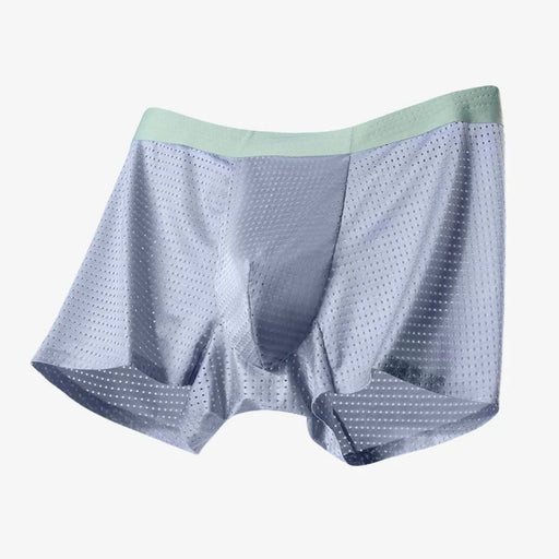 Men's Dual Pouch Ice Silk Trunks (5-Pack) - JEWYEE 8063 - M (32-34)