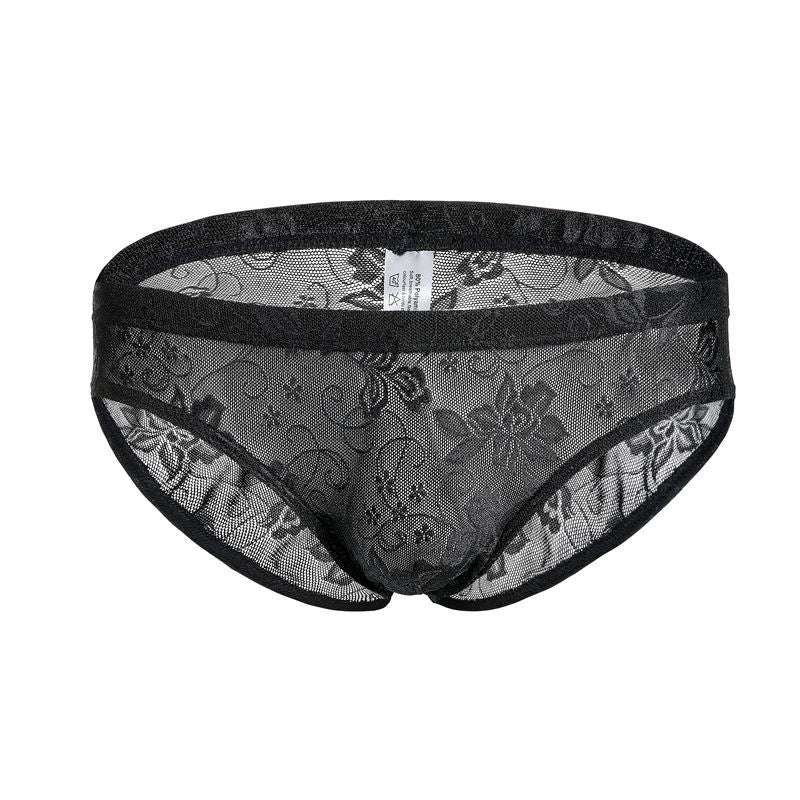 Floral Lace See-Through Briefs for Men (5-Pack) JEWYEE C502 – jewyee.com