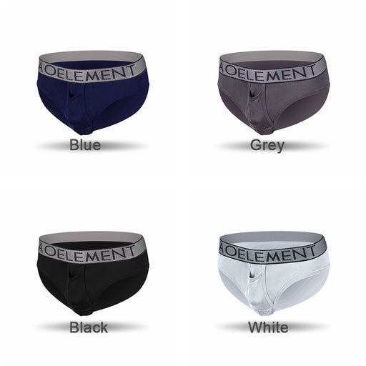 Downward Dual Pouch Trunks for Men (4-Pack) JEWYEE 063 —