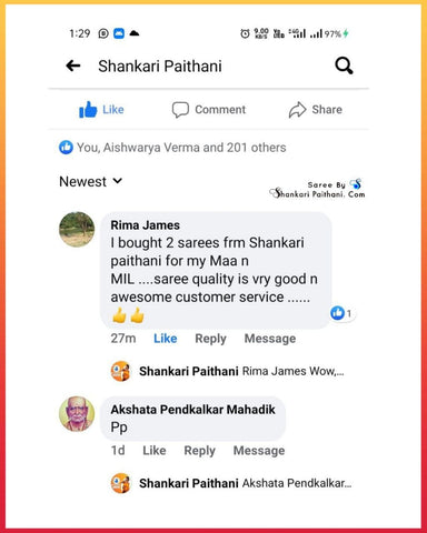 shankari Paithani review