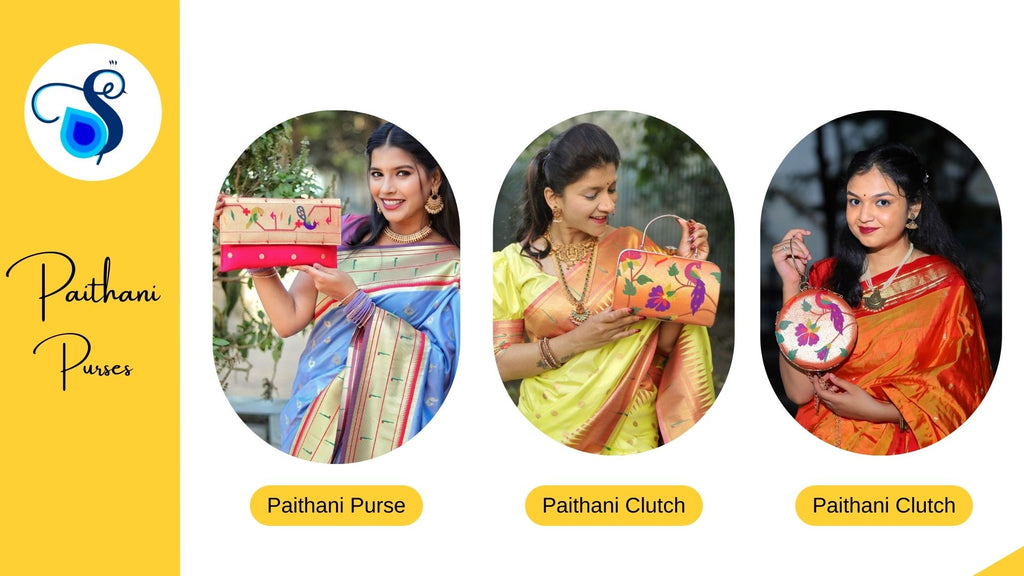 Paithani purse