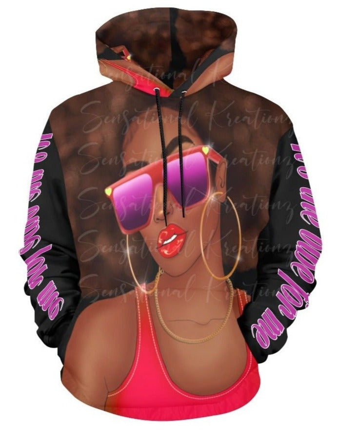 It's The Vibe All Over Hoodie