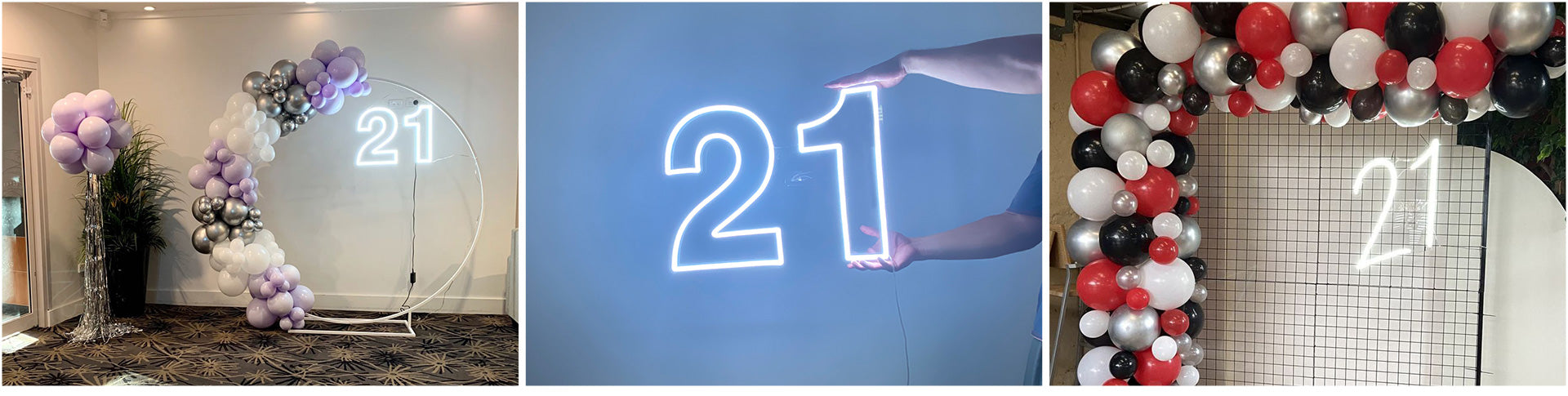 twenty one led neon light