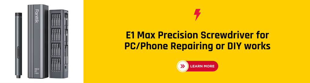 E1 Max Precision Electric Screwdriver