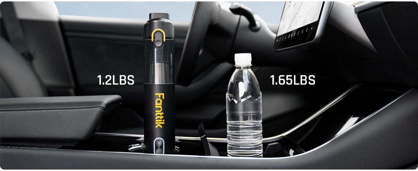 Fanttik V8 Mate Cordless Car Vacuum is Ultra Light Wireless