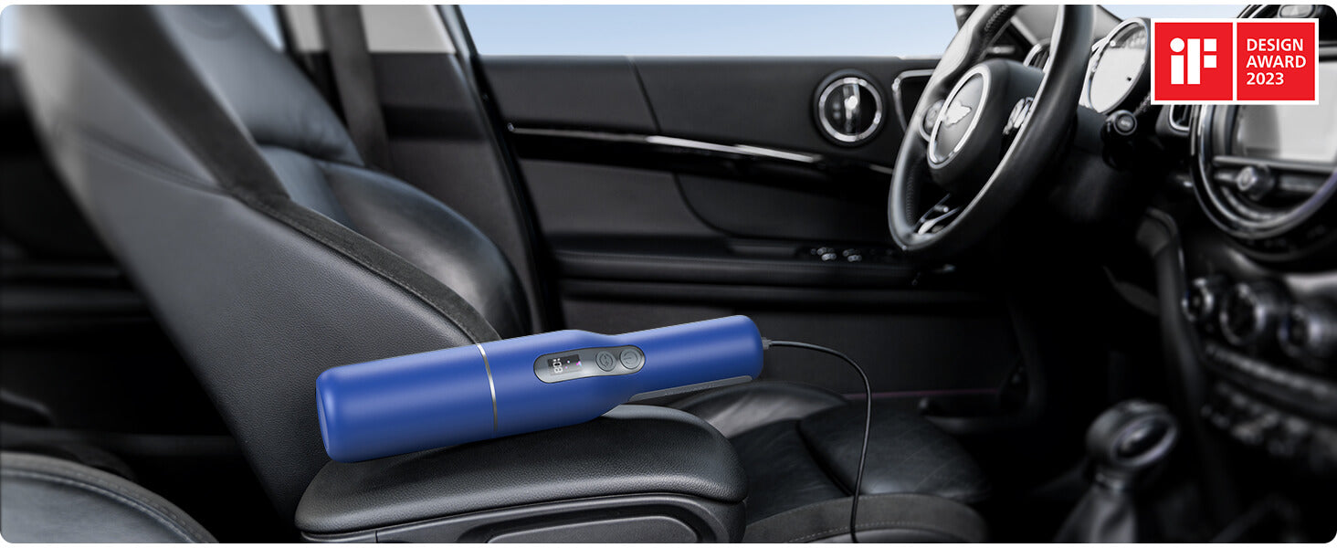 Fanttik V7 Pocket Cordless Car Vacuum, 11000Pa Powerful Suction