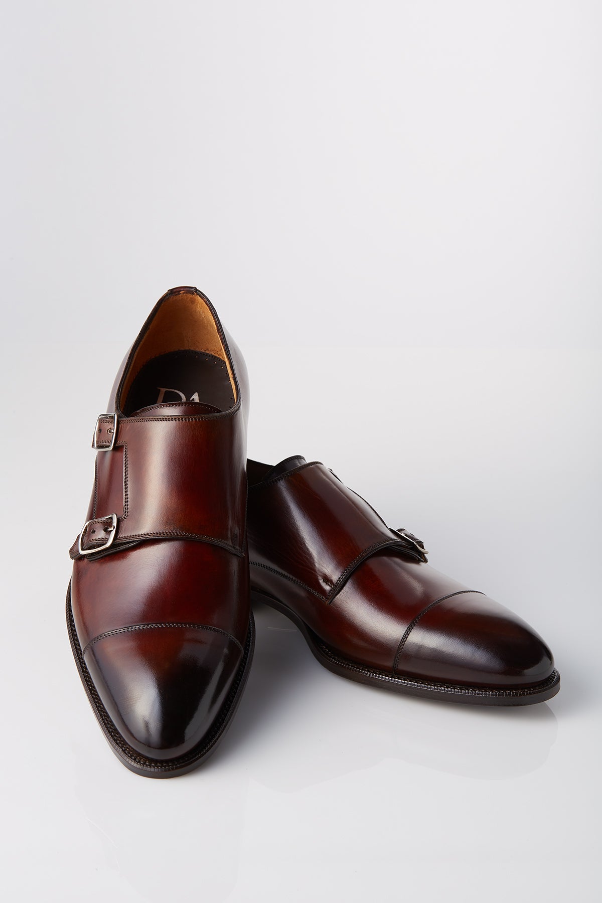 cheap double monk strap shoes