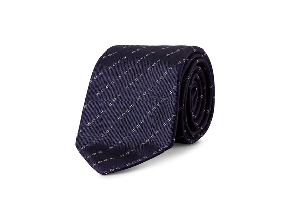 Louis Vuitton Silk Patterned Tie - Blue Ties, Suiting Accessories