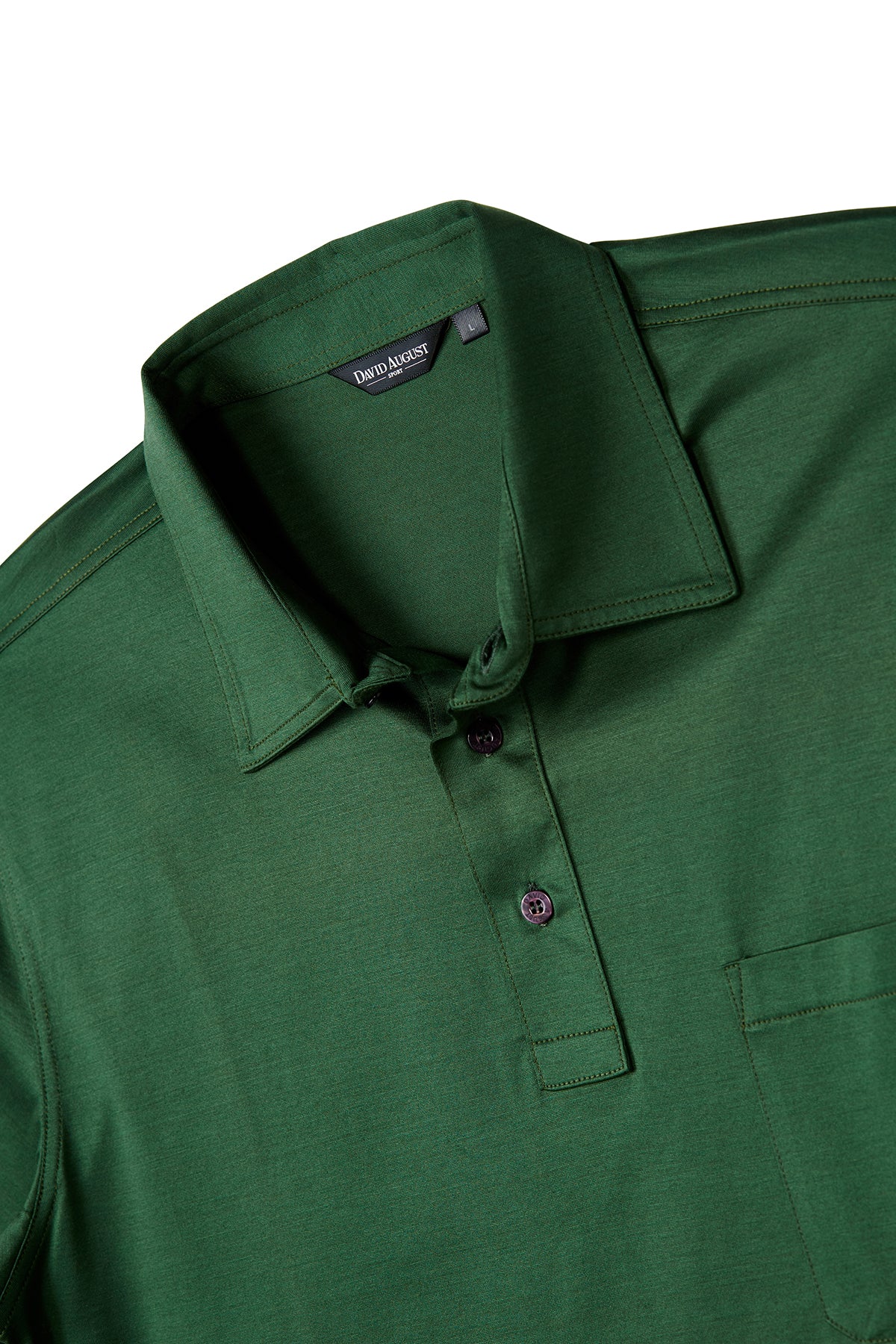 hunter green polo dress