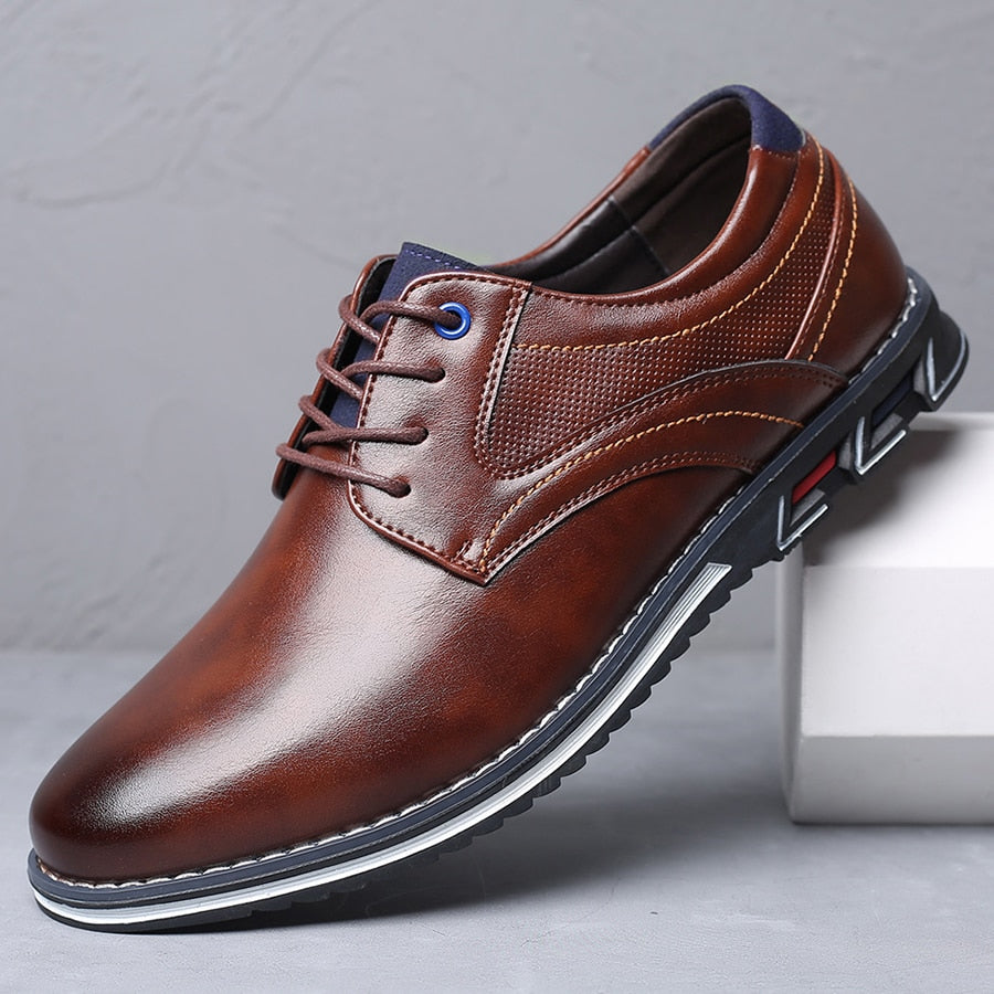 Oxford Lisse Orthopedic Dress Shoe - GatsbyShoes product image