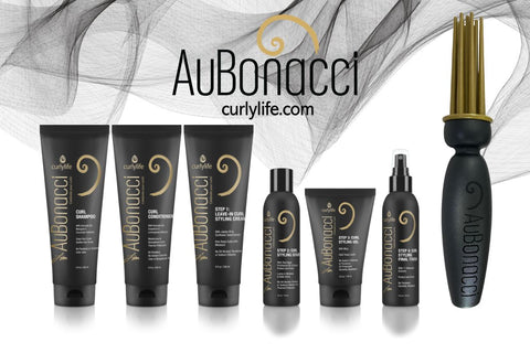 AuBonacci Hair Care Products for curls by the Curly Life Company