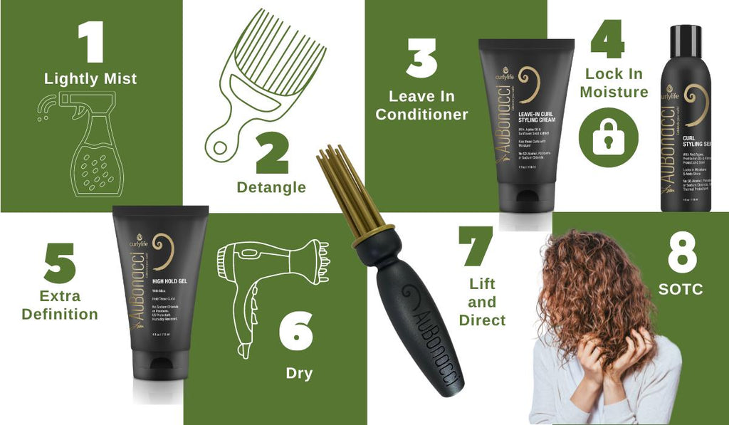 8 Steps to Refresh Your Curls