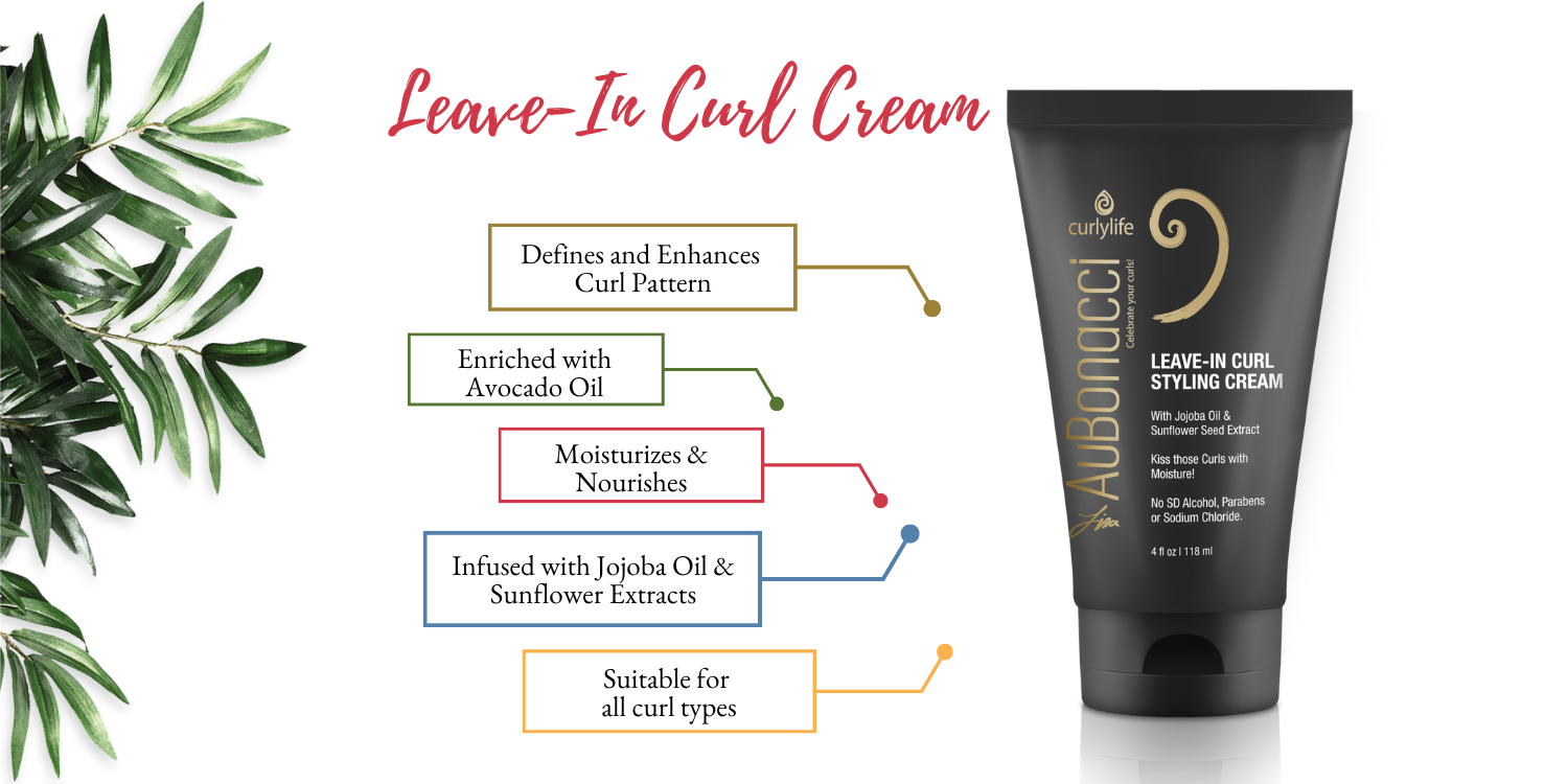Botanicals and the AuBonacci Leave In Curl Styling Cream Benefits