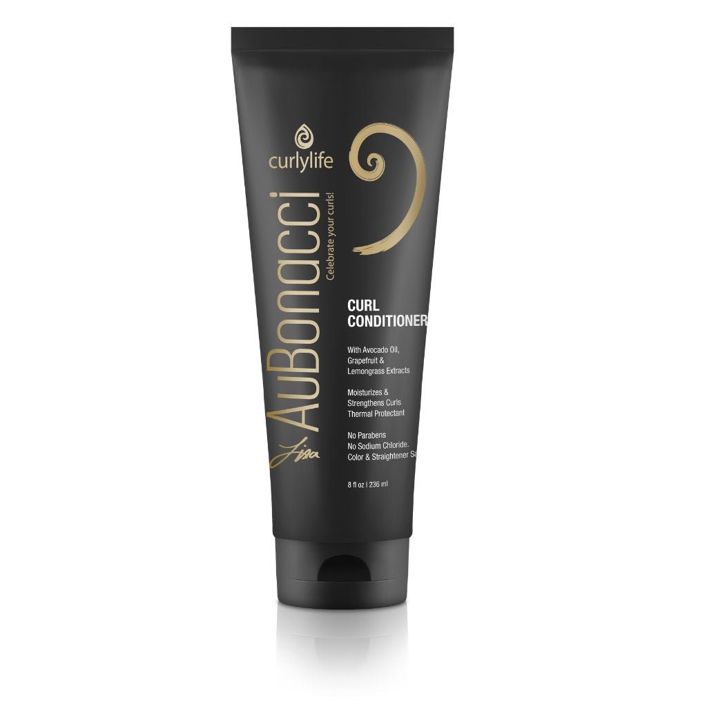 AuBonacci Curl Conditioner 8oz - Moisturizes & Strengthens Curls - curlylife product image