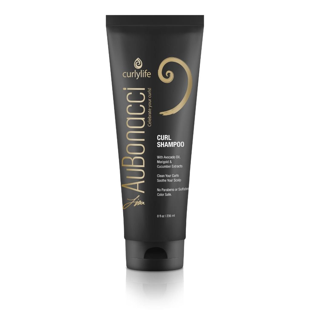 AuBonacci Curl Shampoo 8oz - Clean Your Curls Soothe Your Scalp - curlylife product image