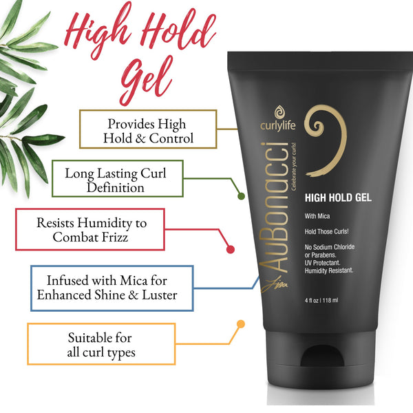 AuBonacci High Hold Gel to the rescue for curl definition