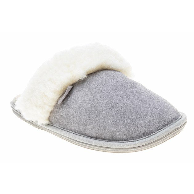 Barbour - Lydia Mule Slippers - Grey 