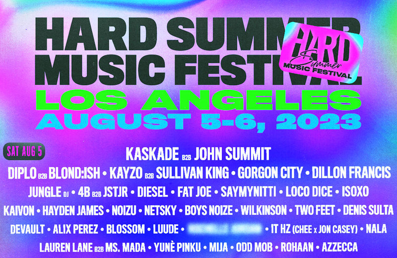 HARD Summer Los Angeles: Lineup Announcement | Electric Family