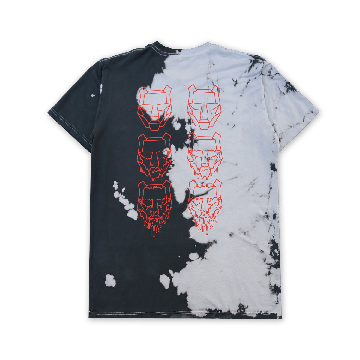 BTSM - Red / Grey Dye Tee | BTSM Merch | Electric Family