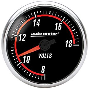 Autometer Nexus Full Sweep Electric Voltmeter gauge 2 1/16